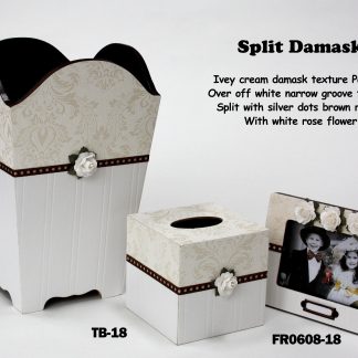 DECOUPAGE WASTEBASKET SETS