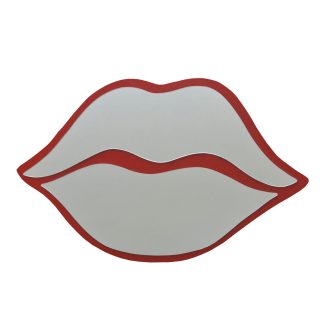 LIPS 3d Shaped Mirror