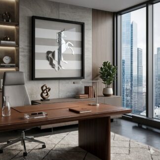 UNICORN - 3d Mirrored Wall Art