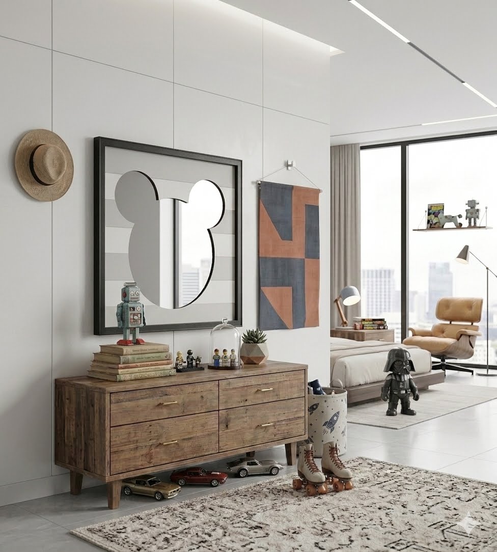 MICKEY MOUSE - 3D Mirrored Wall Art - Image 4