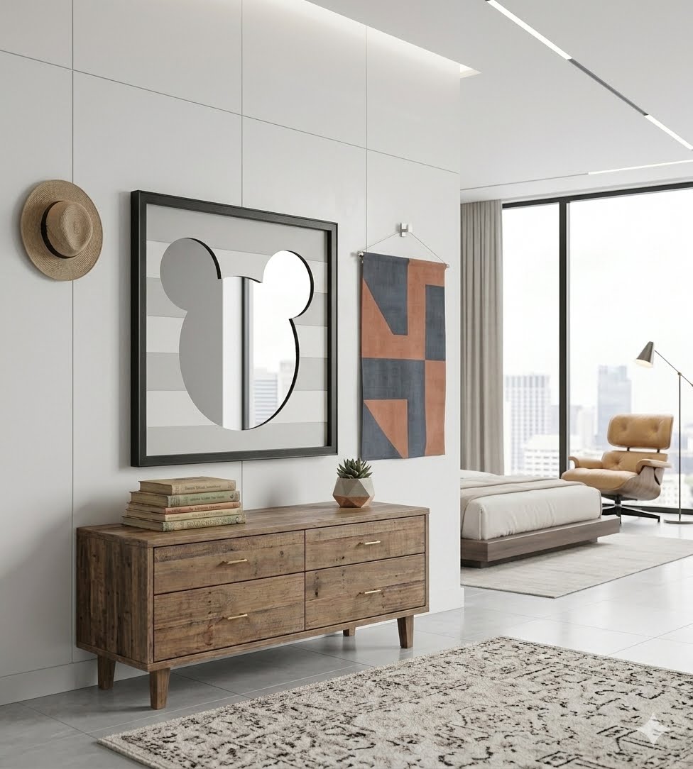 MICKEY MOUSE - 3D Mirrored Wall Art - Image 6