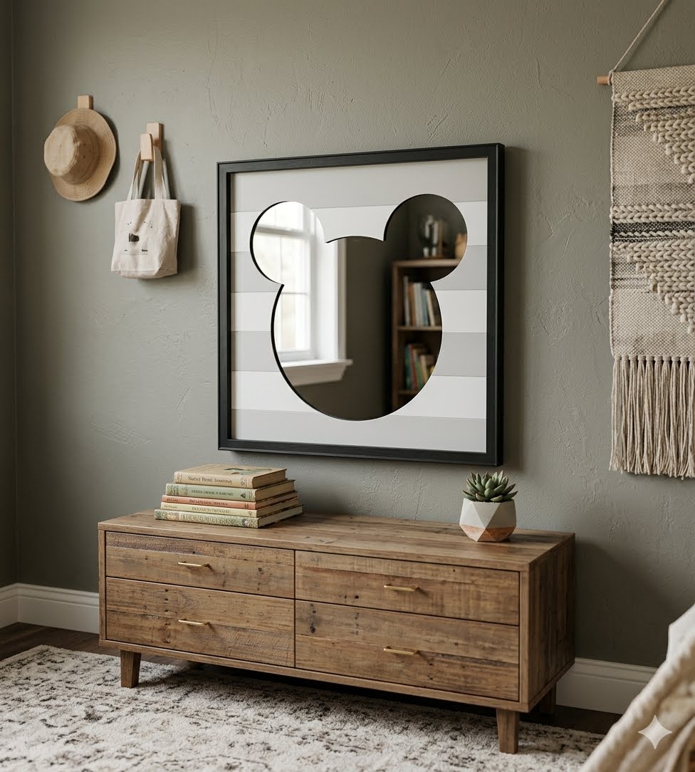 MICKEY MOUSE - 3D Mirrored Wall Art - Image 7