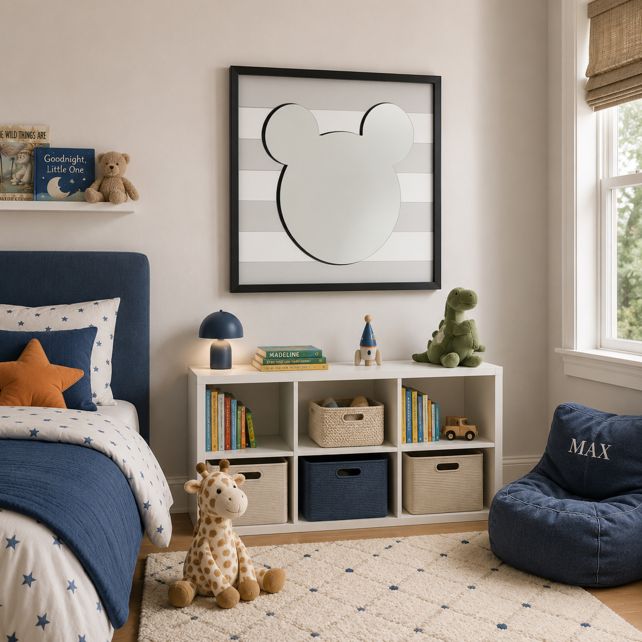 MICKEY MOUSE - 3D Mirrored Wall Art