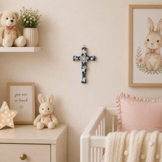 NEWBORN BABY GIRL CROSS - Decorative Wall Cross